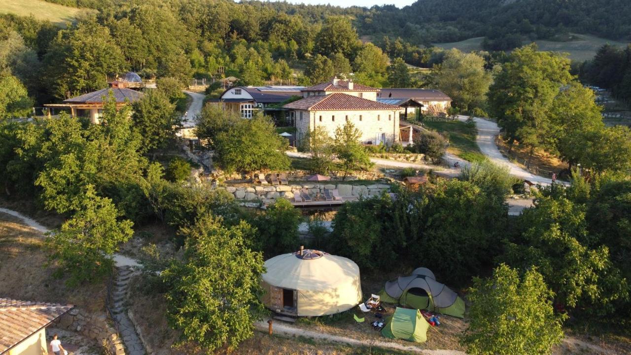 Agriturismo Biologico Autosufficienza Bagno di Romagna Exteriör bild